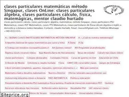 Sites similar to clasesparticulares.cl