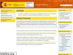 Sites similar to clasespasivas.gob.es