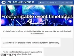 Sites similar to clashfinder.com