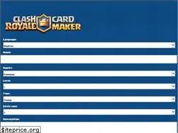Sites similar to clashroyalecardmaker.com