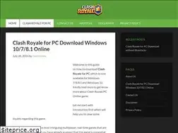 Sites similar to clashroyaleforpci.com