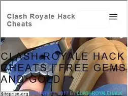 Sites similar to clashroyalehackcheats.com