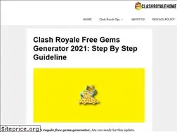 Sites similar to clashroyalehome.com