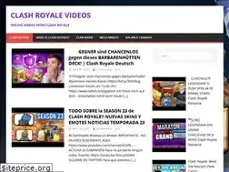 Sites similar to clashroyalevideos.com