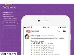 Sites similar to clashsidekick.com