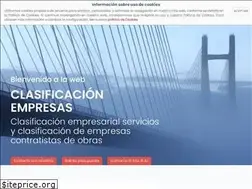 Sites similar to clasificacioncontratista.com