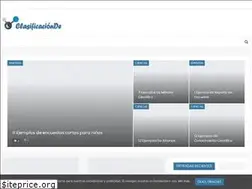 Sites similar to clasificacionde.org