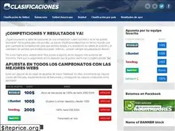 Sites similar to clasificaciones.com