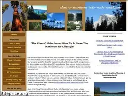 Sites similar to class-c-motorhome-info-made-simple.com