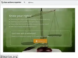 Sites similar to classactionsreporter.com