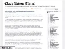 Sites similar to classactiontimes.com