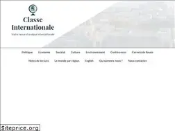 Sites similar to classe-internationale.com