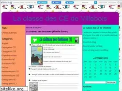 Sites similar to classeceboisvil.canalblog.com