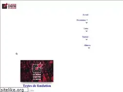 Sites similar to classecontreclasse.org
