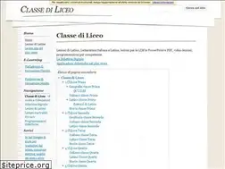 Sites similar to classediliceo.it