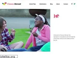 Sites similar to classesabroad.com