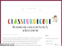 Sites similar to classeurdecole.wordpress.com