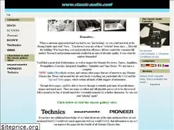 Sites similar to classic-audio.com