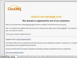 Sites similar to classic-car-heritage.com