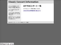 Sites similar to classic-concert.info