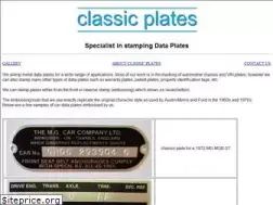 Sites similar to classic-plates.com