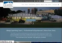 Sites similar to classic-tents.com