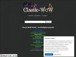 Sites similar to classic-wow.de