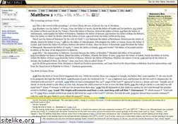 Sites similar to classic.net.bible.org