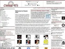 Sites similar to classic45s.com