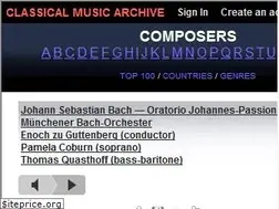 Sites similar to classical-music-online.net