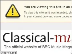 Sites similar to classical-music.com