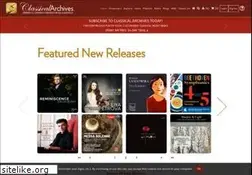 Sites similar to classicalarchives.com
