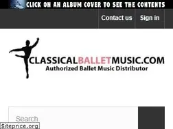 Sites similar to classicalballetmusic.com