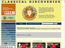 Sites similar to classicaldiscoveries.org
