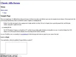 Sites similar to classicalfaforum.co.uk