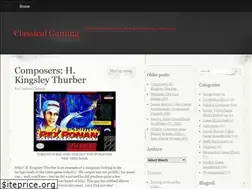 Sites similar to classicalgaming.wordpress.com