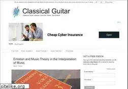 Sites similar to classicalguitar.org