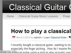 Sites similar to classicalguitaracademy.org