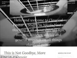 Sites similar to classicalguitarnstuff.com