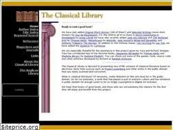 Sites similar to classicallibrary.org