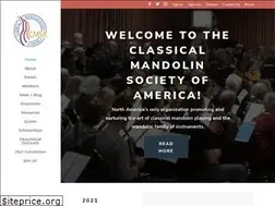 Sites similar to classicalmandolinsociety.org