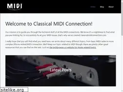 Sites similar to classicalmidiconnection.com