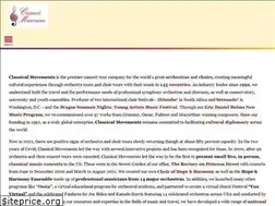 Sites similar to classicalmovements.com