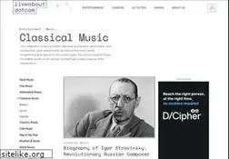 Sites similar to classicalmusic.about.com
