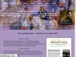 Sites similar to classicalmusicdaily.com