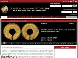 Sites similar to classicalnumismaticgallery.com