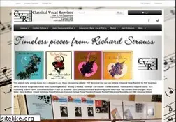 Sites similar to classicalvocalrep.com