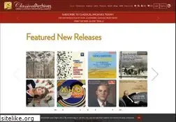 Sites similar to classicarchives.com