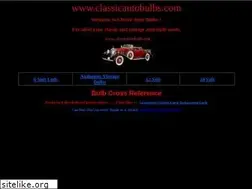 Sites similar to classicautobulbs.com