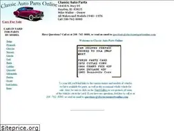 Sites similar to classicautopartsonline.com